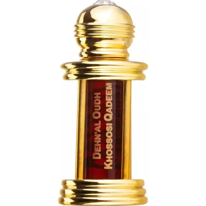 Al Haramain Dehnal Oudh Khossosi Qadeem perfume bottle