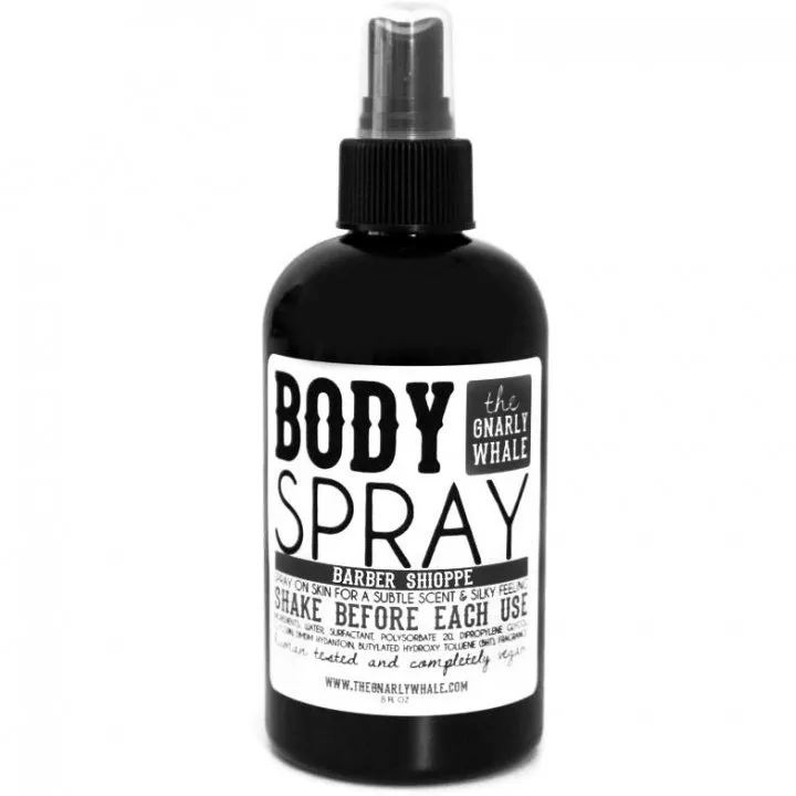 The Gnarly Whale Barber Shoppe perfume bottle