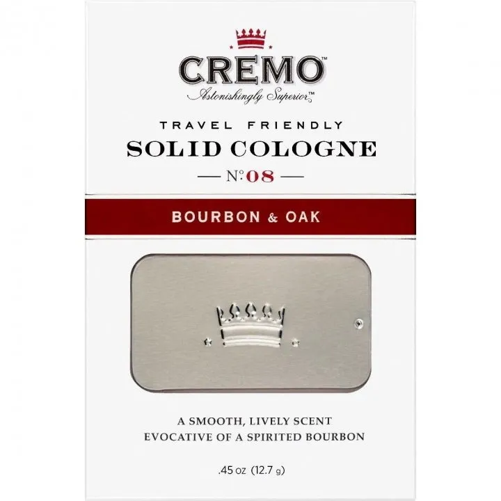 Cremo Bourbon & Oak (Solid Cologne) perfume bottle