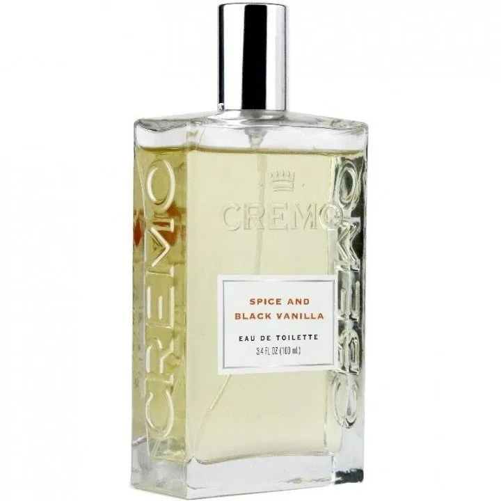 Cremo Spice and Black Vanilla (Eau de Toilette) perfume bottle