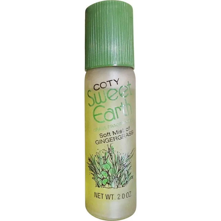 Coty Sweet Earth Grass Fragrances - Soft Mist of Gingergrass parfüm şişesi