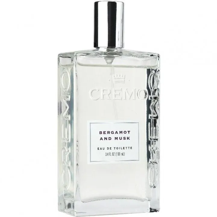 Cremo Bergamot and Musk (Eau de Toilette) perfume bottle