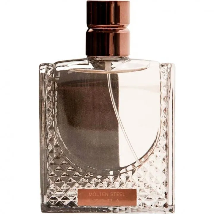Zara Molten Steel perfume bottle