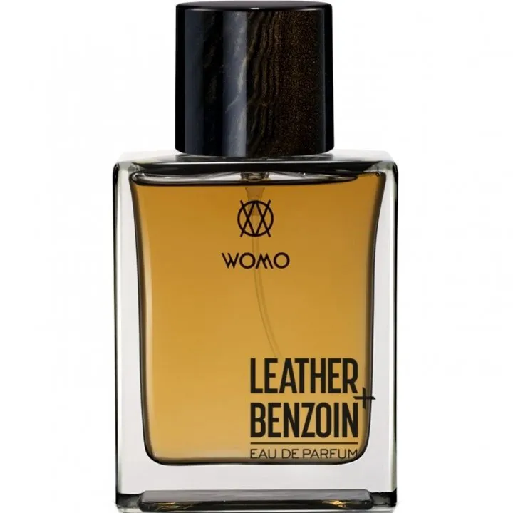 Womo Leather + Benzoin perfume bottle