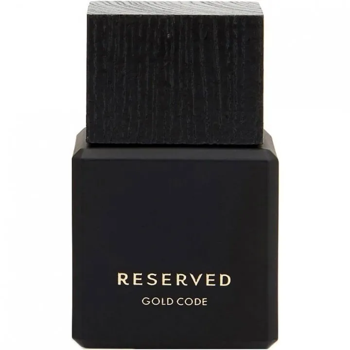 Reserved Gold Code parfüm şişesi