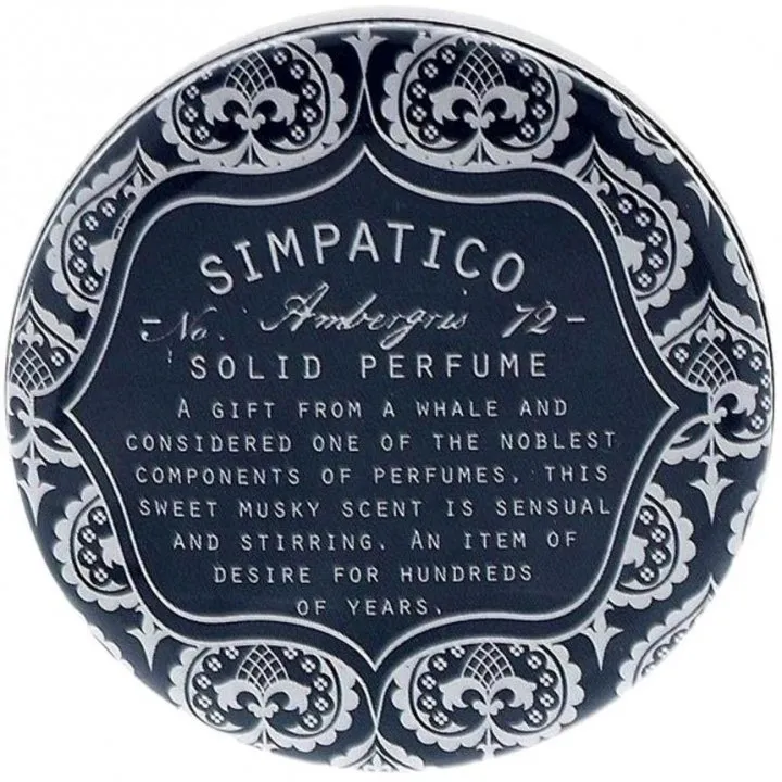 Simpatico No. 72 / Ambergris parfüm şişesi