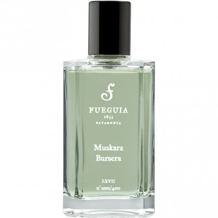 Fueguia 1833 Muskara Bursera parfüm şişesi