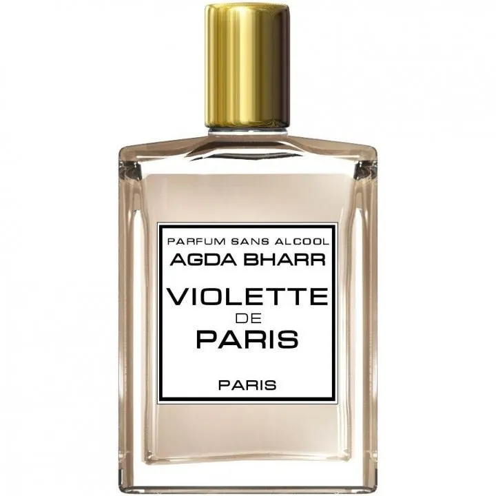 Agda Bharr Violette de Paris perfume bottle