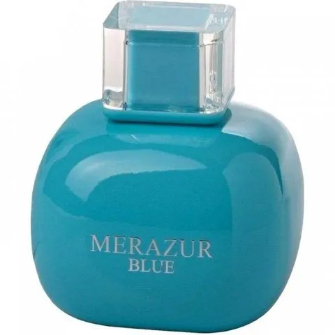 Prestigious Parfums Merazur Blue perfume bottle