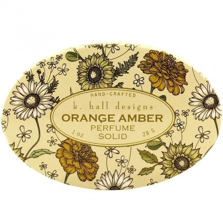 K. Hall Designs Orange Amber (Solid Perfume) parfüm şişesi