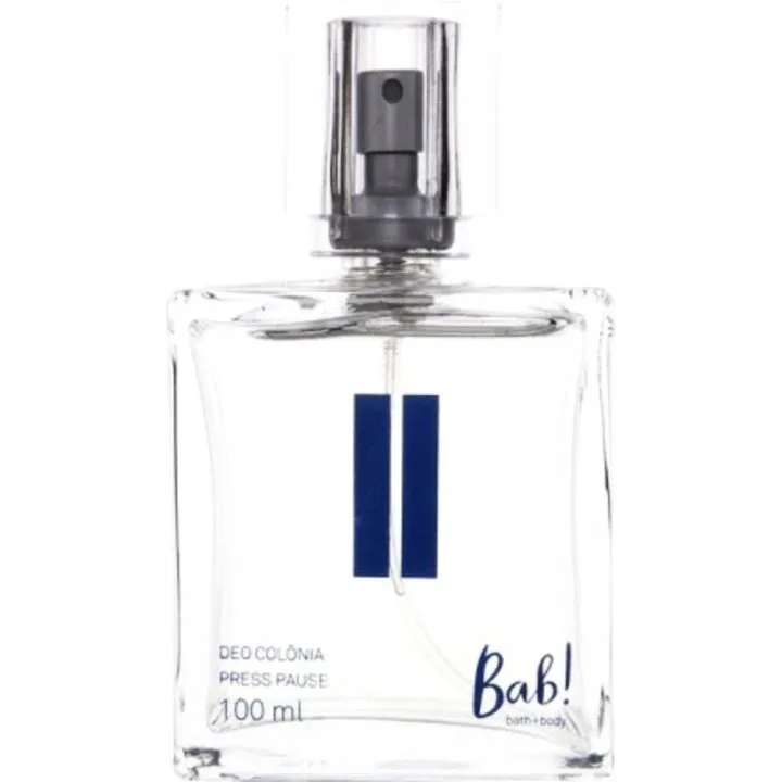 Bab! Press Pause perfume bottle