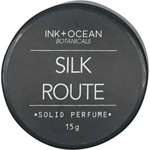 Ink + Ocean Botanicals Silk Route parfüm şişesi