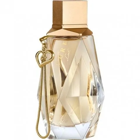 Lonkoom Pure Love Gold perfume bottle