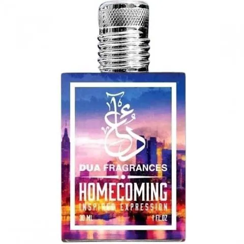 The Dua Brand Homecoming perfume bottle