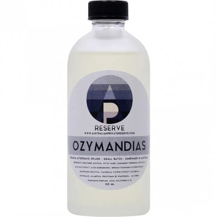 Australian Private Reserve Ozymandias (Aftershave) parfüm şişesi