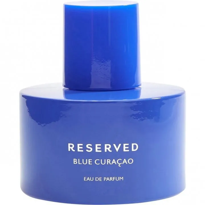 Reserved Blue Curaçao parfüm şişesi