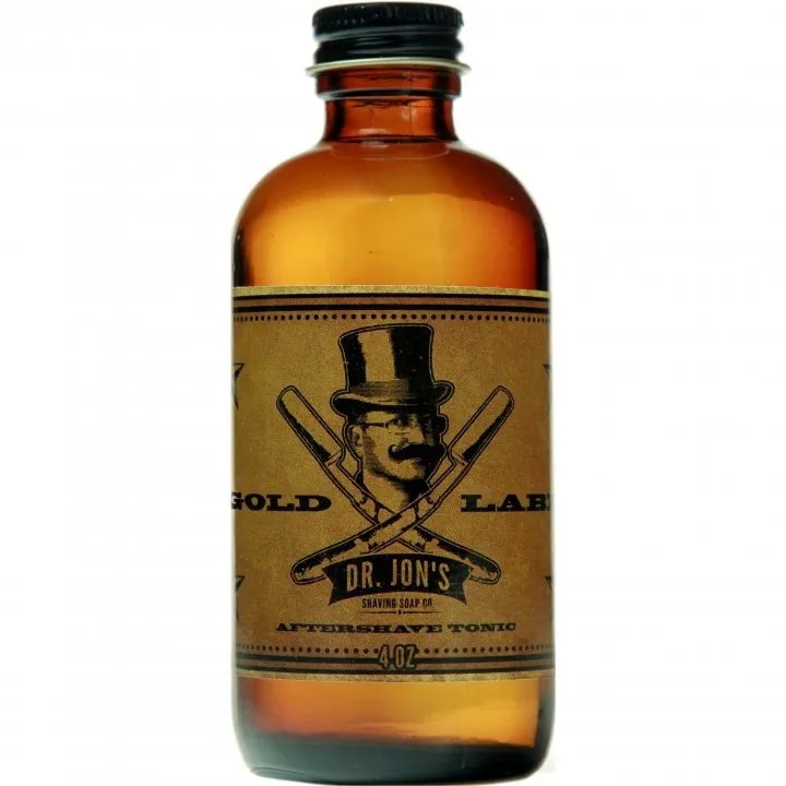 Dr. Jon's Gold Label Aftershave Tonic parfüm şişesi