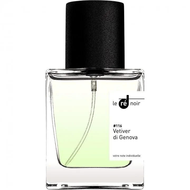 Le Ré Noir #116 Vetiver di Genova perfume bottle