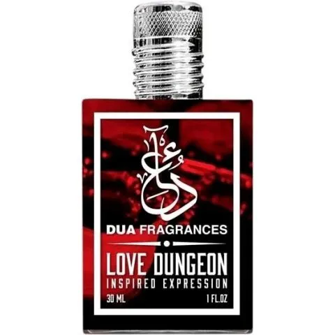 The Dua Brand Love Dungeon perfume bottle