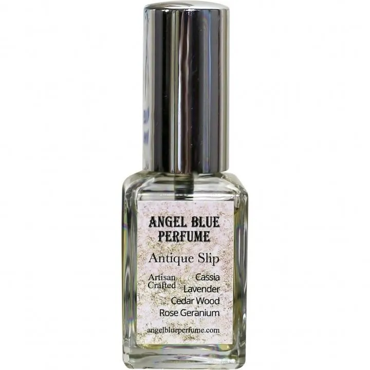 Angel Blue Perfume Antique Slip perfume bottle