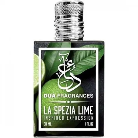The Dua Brand La Spezia Lime perfume bottle