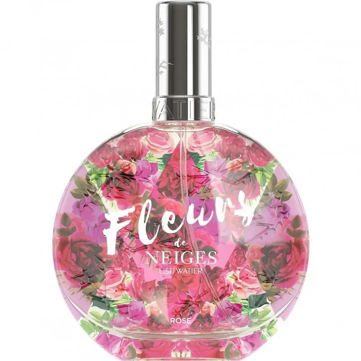 Lise Watier Fleurs de Neiges Rose perfume bottle