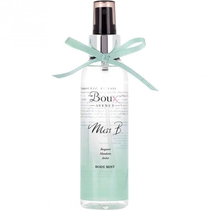 Boux Avenue Miss B perfume bottle