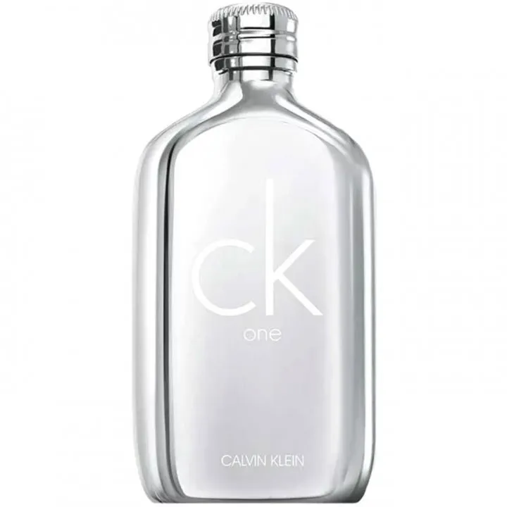 Calvin Klein CK One Platinum Edition perfume bottle