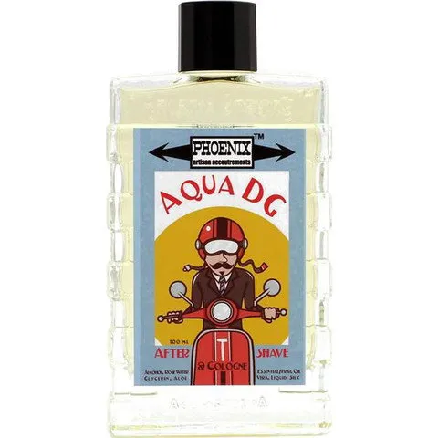 Phoenix Artisan Accoutrements Aqua DG perfume bottle