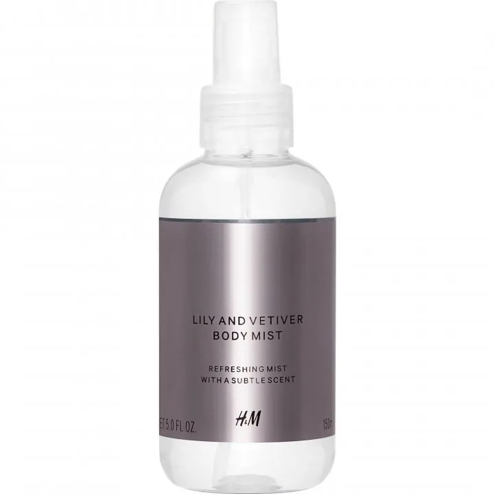 H&M Lily and Vetiver parfüm şişesi