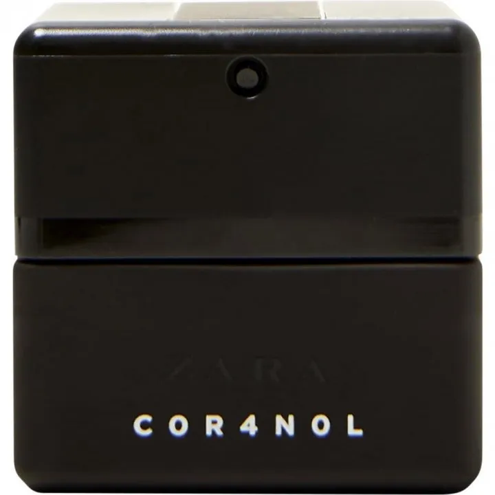 Zara C0R4N0L perfume bottle