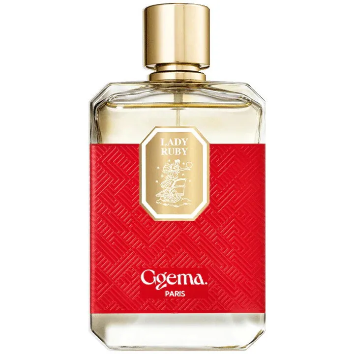 Ggema. Lady Ruby / Fancy Red perfume bottle