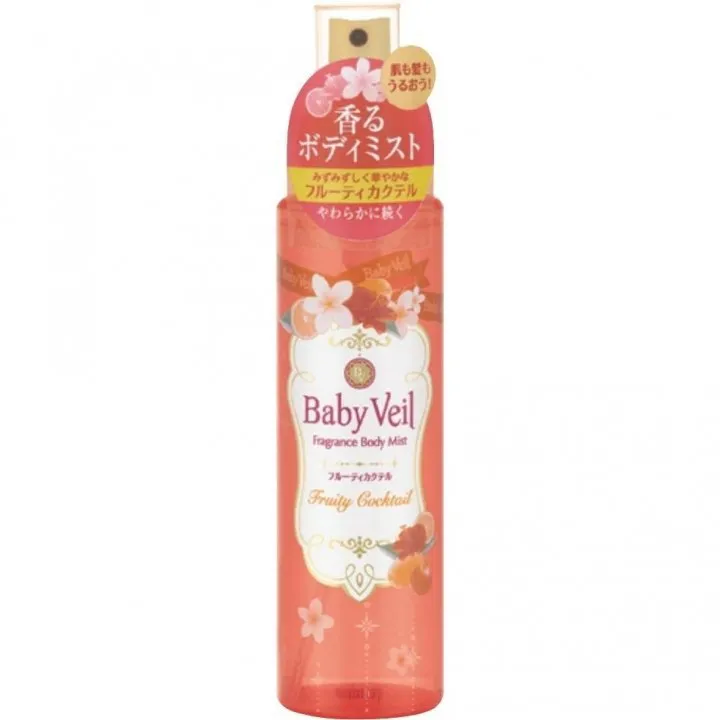 Mandom Baby Veil - Fruity Cocktail / ベビーベール フレグランスボディミスト フルーティカクテル perfume bottle