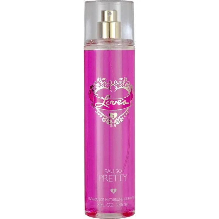 Dana Love's Eau So Pretty (Fragrance Mist) parfüm şişesi