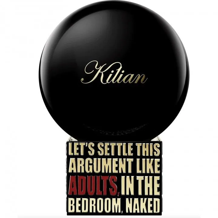 Kilian Let's Settle This Argument like Adults, in the Bedroom, Naked perfume bottle