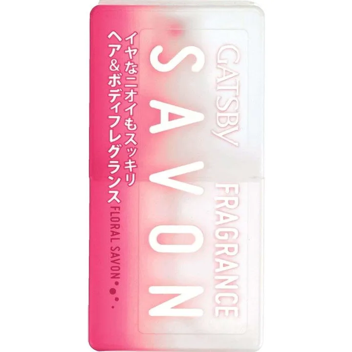 Gatsby Savon Fragrance - Floral Savon / ヘア＆ボディフレグランス フローラルシャボン parfüm şişesi