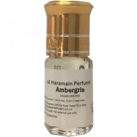 Al Haramain Ambergris perfume bottle