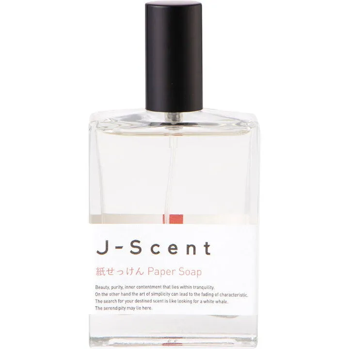 J-Scent Paper Soap / 紙せっけん / Kamisekken (Eau de Parfum) parfüm şişesi