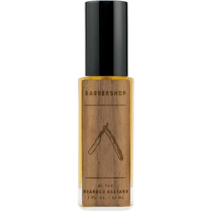 The Bearded Bastard Barbershop perfume bottle
