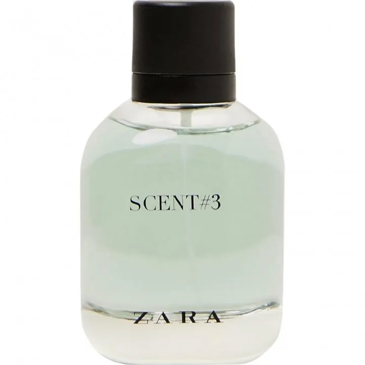 Zara Scent#3 parfüm şişesi