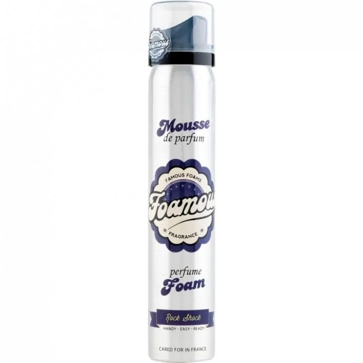 Foamous Rock Shock perfume bottle