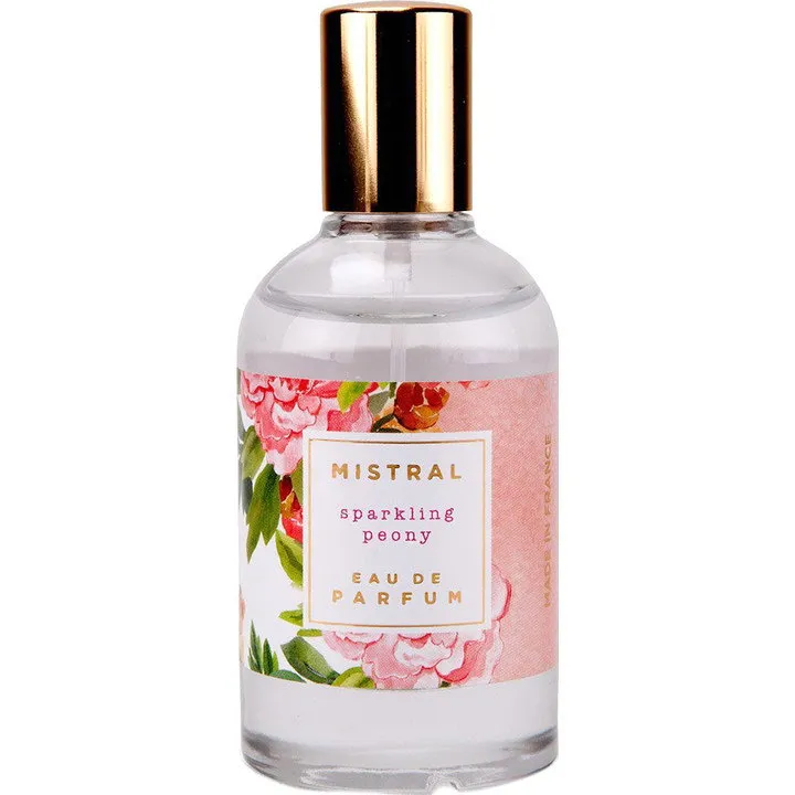 Mistral Sparkling Peony parfüm şişesi