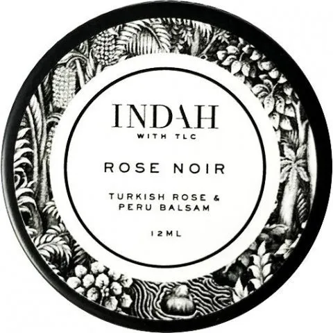 Indah Rose Noir perfume bottle