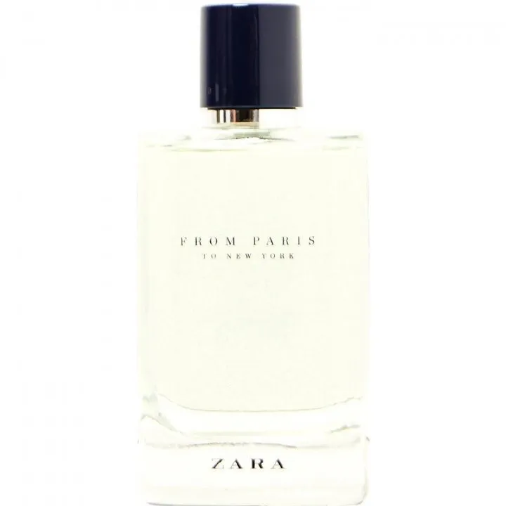 Zara From Paris to New York perfume bottle