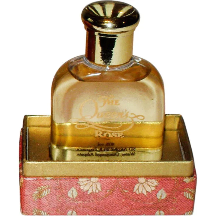 Past Times The Queen's Rose perfume bottle