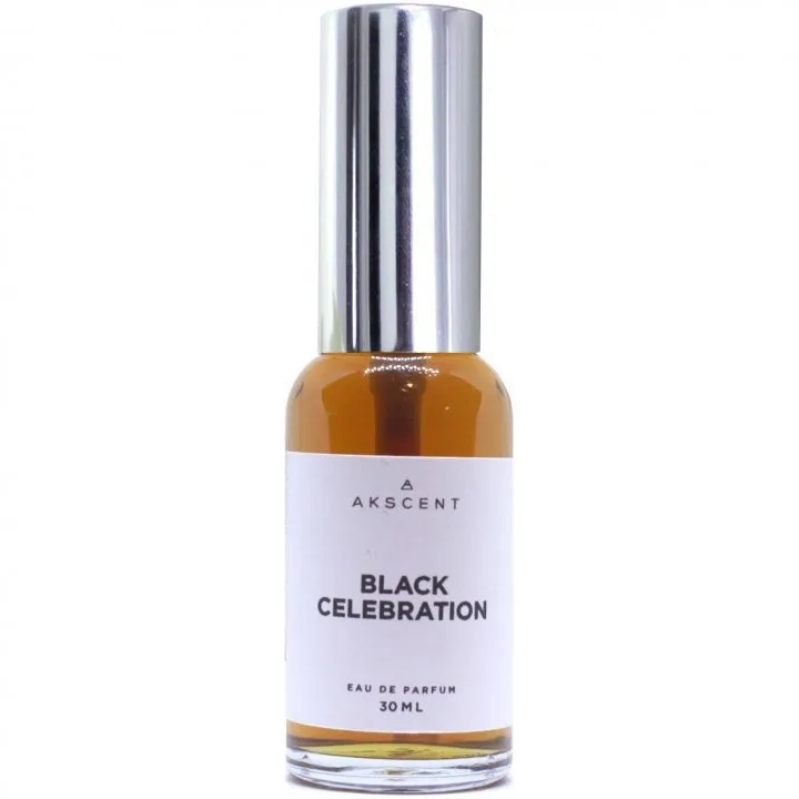 Akscent Black Celebration parfüm şişesi