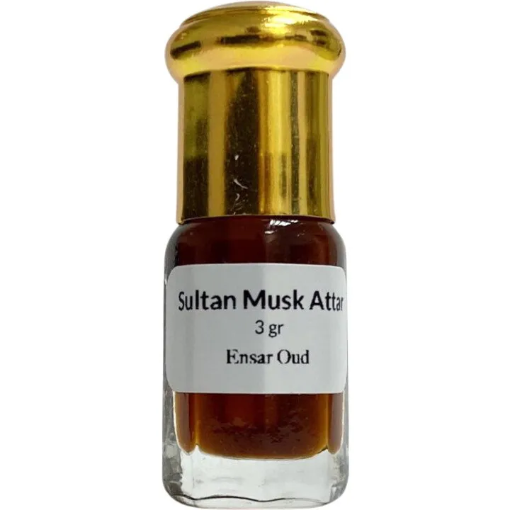 Ensar Oud Sultan Musk Attar perfume bottle