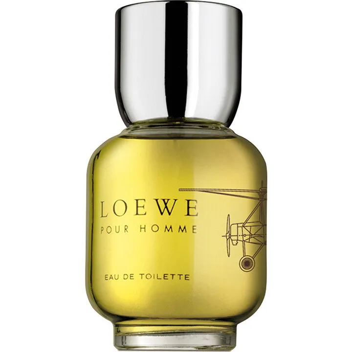 Loewe pour Homme Edición 120 Aniversario Juan de la Cierva perfume bottle