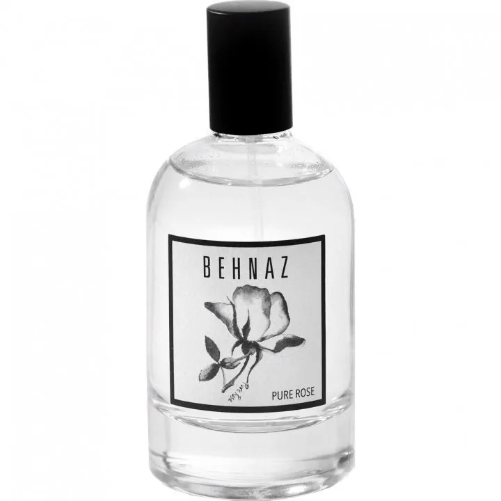 Behnaz Pure Rose perfume bottle