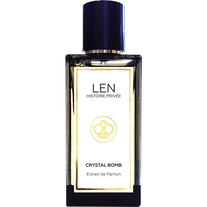 LEN Fragrance Crystal Bomb perfume bottle